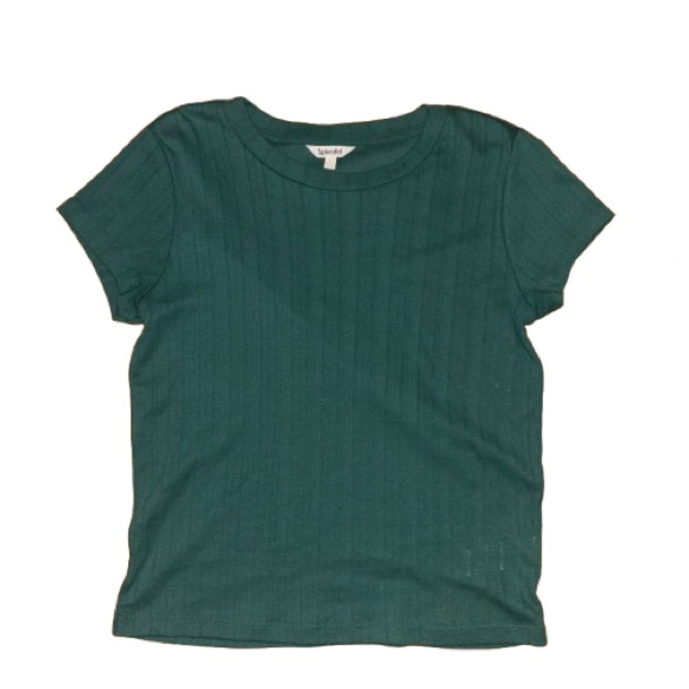 Splendid Teal Knit Top
